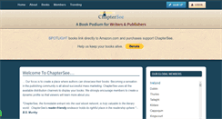 Desktop Screenshot of chaptersee.com